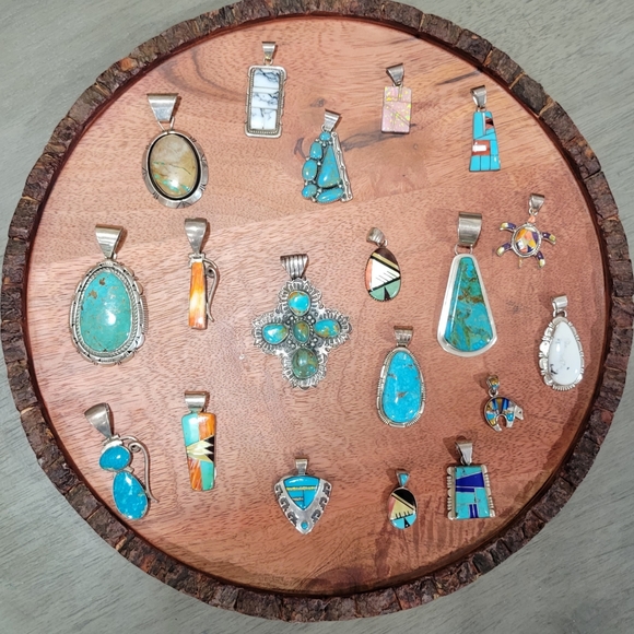 Southwestern Handmade Sterling Silver Pendants